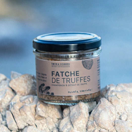 Tartinade champignon et extrait de truffe "Fatche de Truffes" 100g