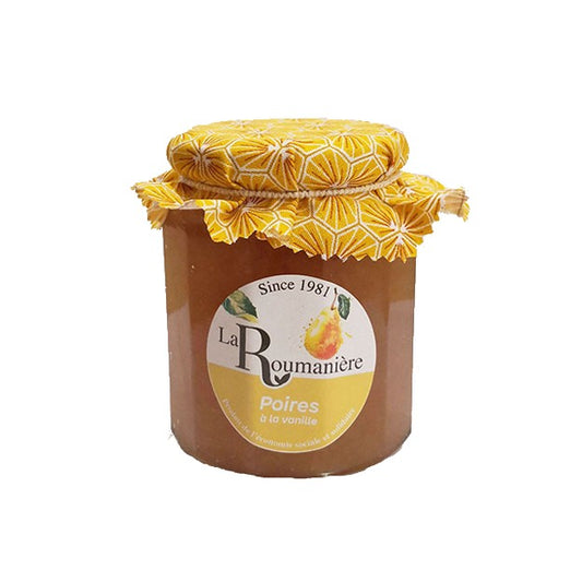 Confiture de Poires et Vanille 335g