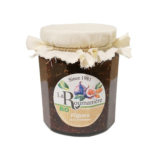 Confiture de Figues aux Amandes Bio 335g