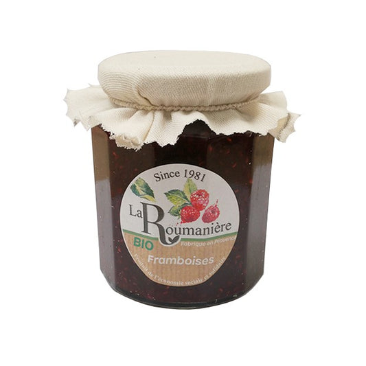 Confiture de Framboises Bio 335g