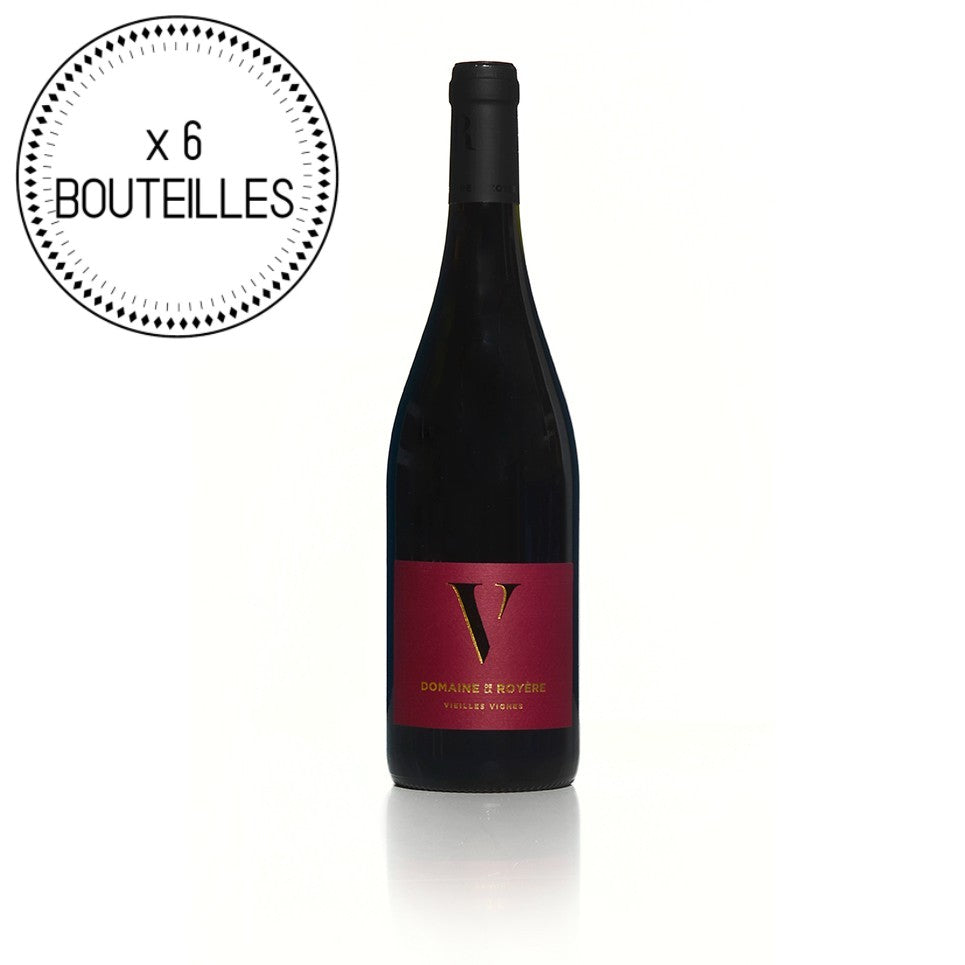 6 bouteilles de vin 75cl AOP Luberon Rouge "Vieilles Vignes" 2018